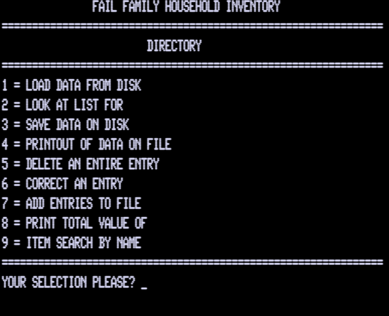 Screen shot